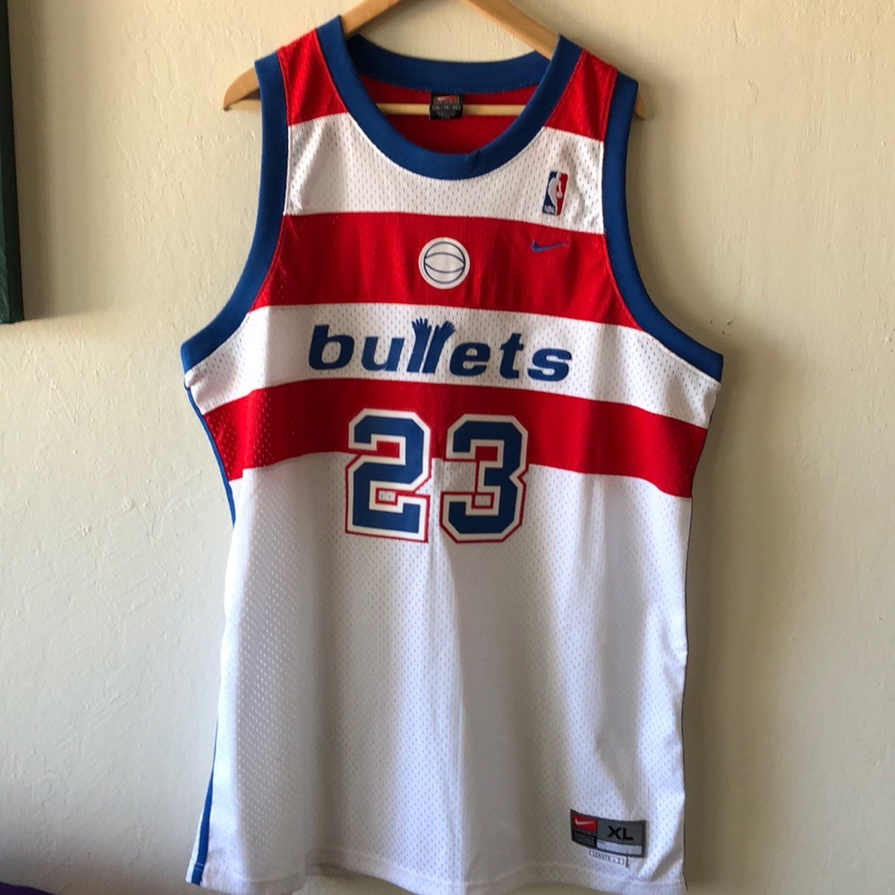 Nike Washington bullets Jordan 23 jersey sz xl